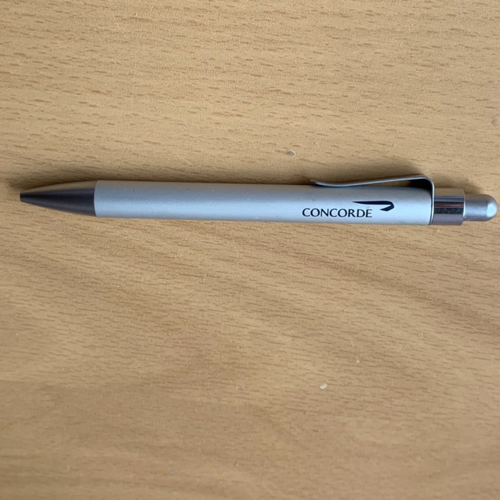 Collectable British Airways Concorde Thick Pen